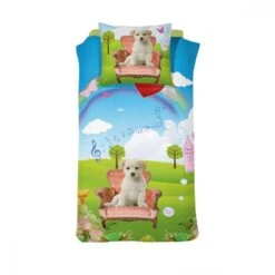 Damai Kinder Damai Dekbedovertrek Maddy Blauw