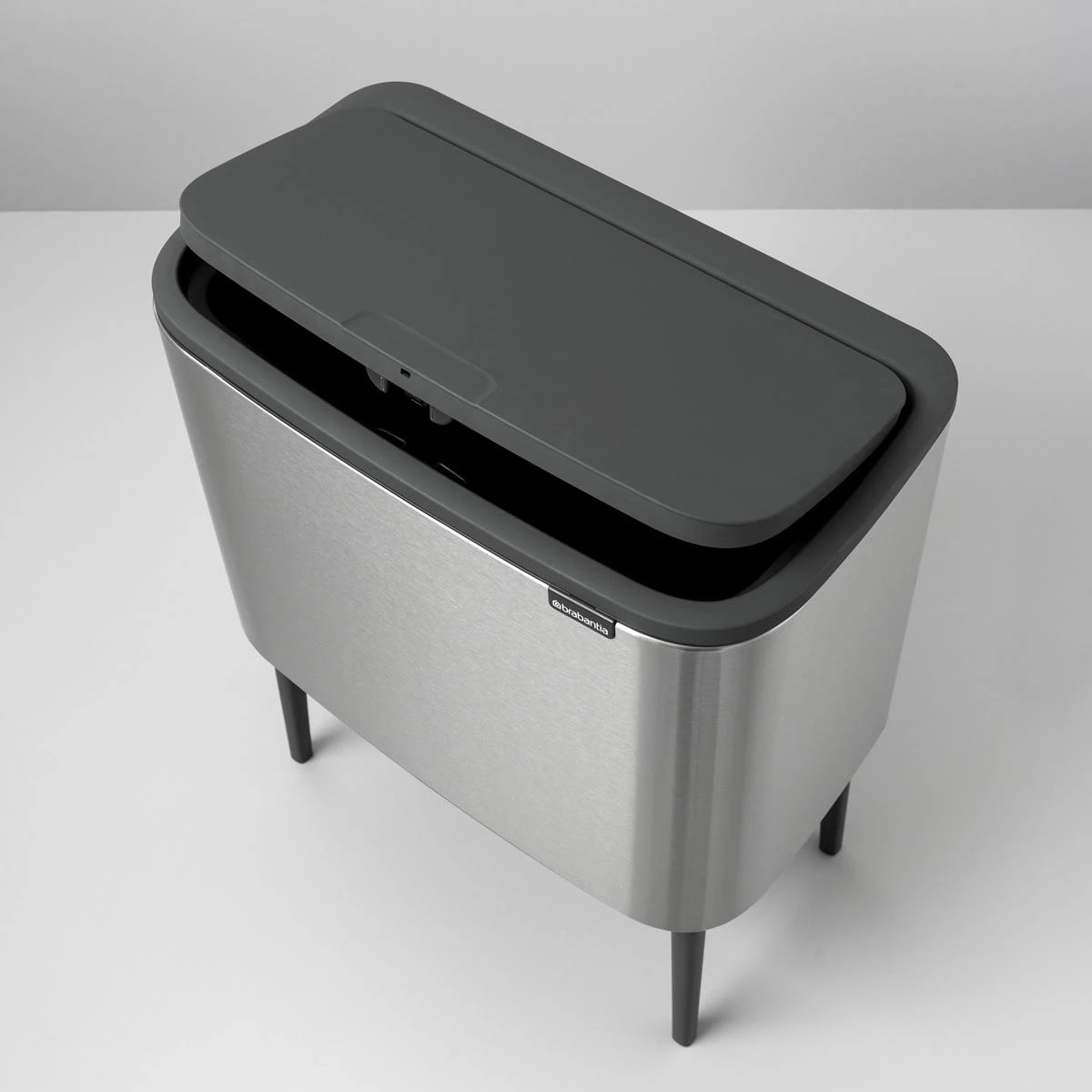 Brabantia Bo Touch Bin Afvalemmer 11 + 23 L - Vingerafdrukvrij - Zilver - Afbeelding 18