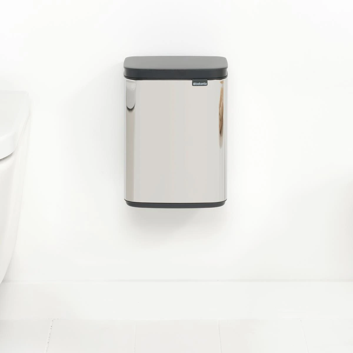Brabantia Bo Afvalemmer 4 L - Brilliant Steel - Afbeelding 7