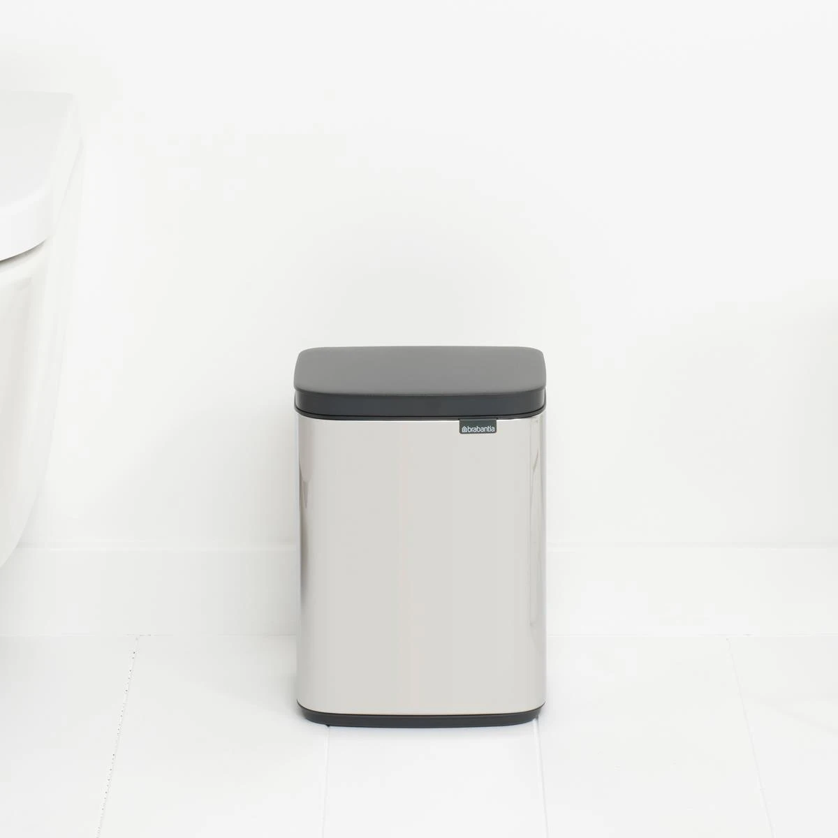Brabantia Bo Afvalemmer 4 L - Brilliant Steel - Afbeelding 8