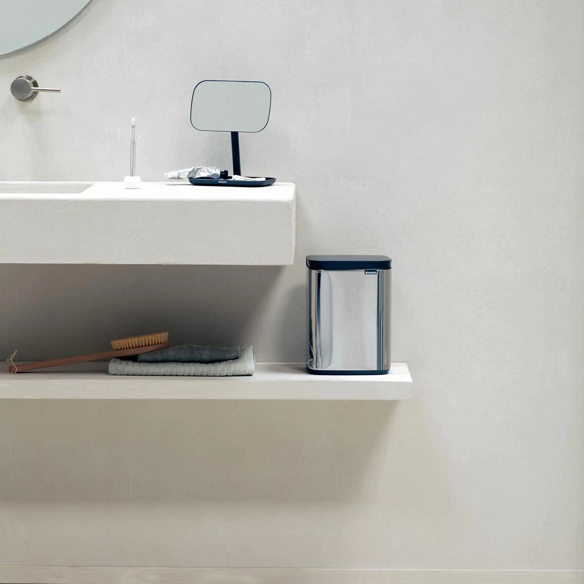 Brabantia Bo Afvalemmer 4 L - Brilliant Steel - Afbeelding 10