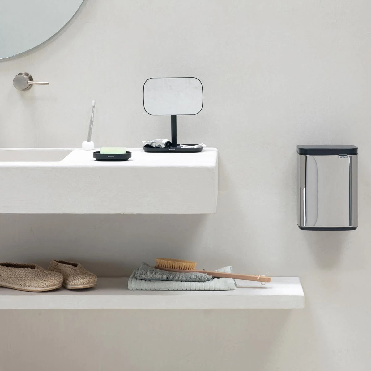 Brabantia Bo Afvalemmer 4 L - Brilliant Steel - Afbeelding 11