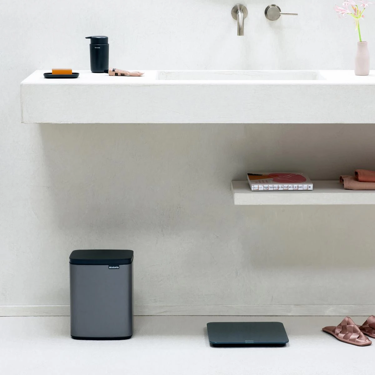 Brabantia Bo Afvalemmer 7 L - Platinum - Afbeelding 12