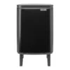 Brabantia Bo Hi Afvalemmer 7 L - Matt Black