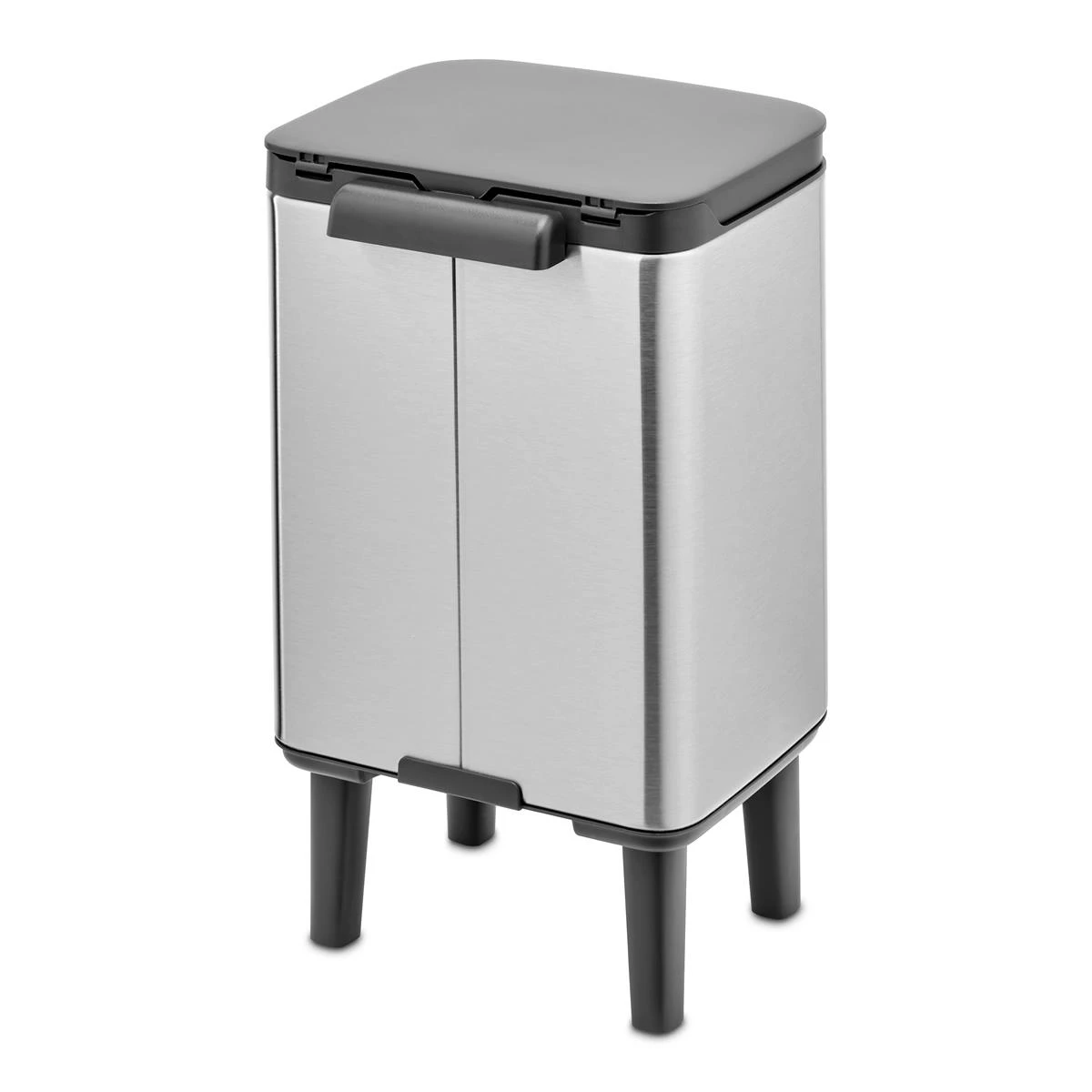 Brabantia Bo Hi Afvalemmer 4 L - Matt Steel FPP - Afbeelding 4