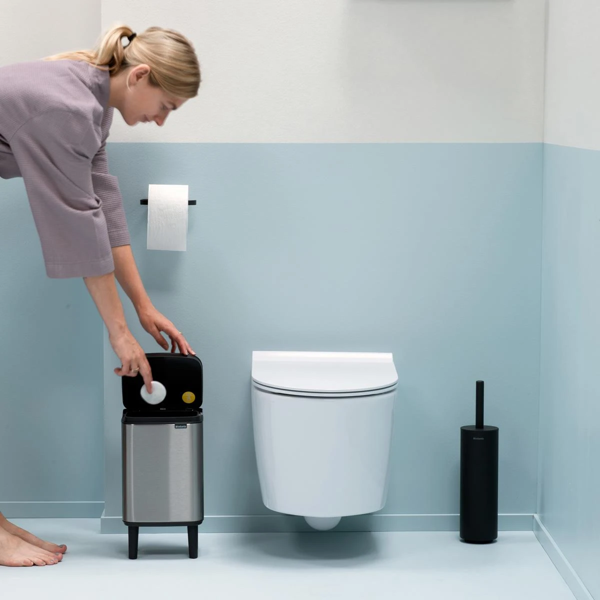 Brabantia Bo Hi Afvalemmer 4 L - Matt Steel FPP - Afbeelding 10