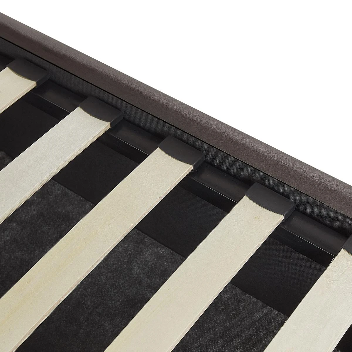 Beliani-VINCENNES -Tweepersoonsbed-Beige-180 X 200 Cm-Fluweel - Afbeelding 8