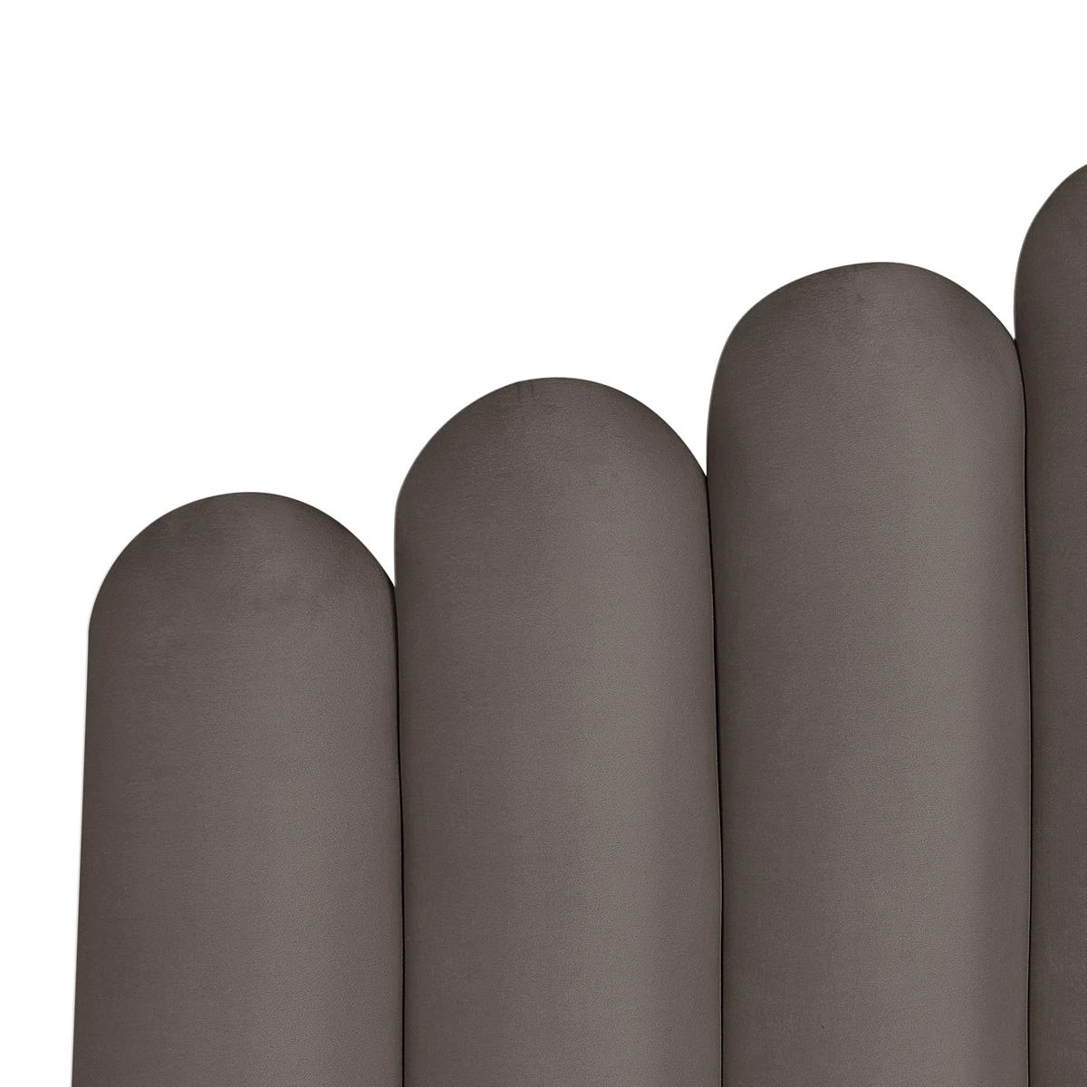 Beliani-VINCENNES -Tweepersoonsbed-Beige-180 X 200 Cm-Fluweel - Afbeelding 9