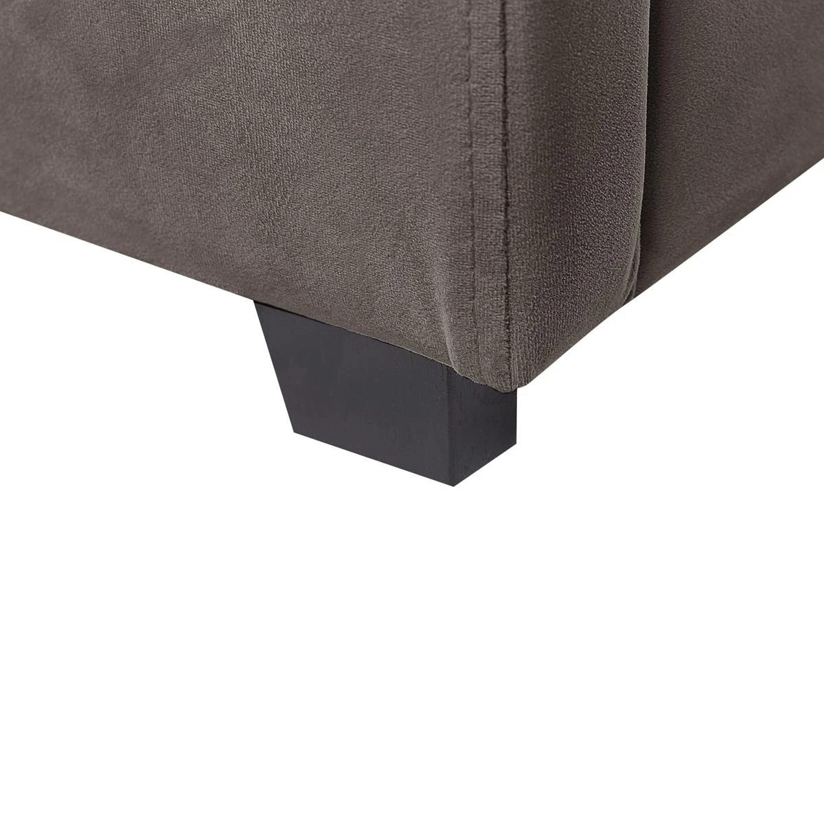 Beliani-VINCENNES -Tweepersoonsbed-Beige-180 X 200 Cm-Fluweel - Afbeelding 10