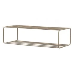 WOOOD Josse Schoenenrek - Metaal - Militair Bruin - 22x80x33