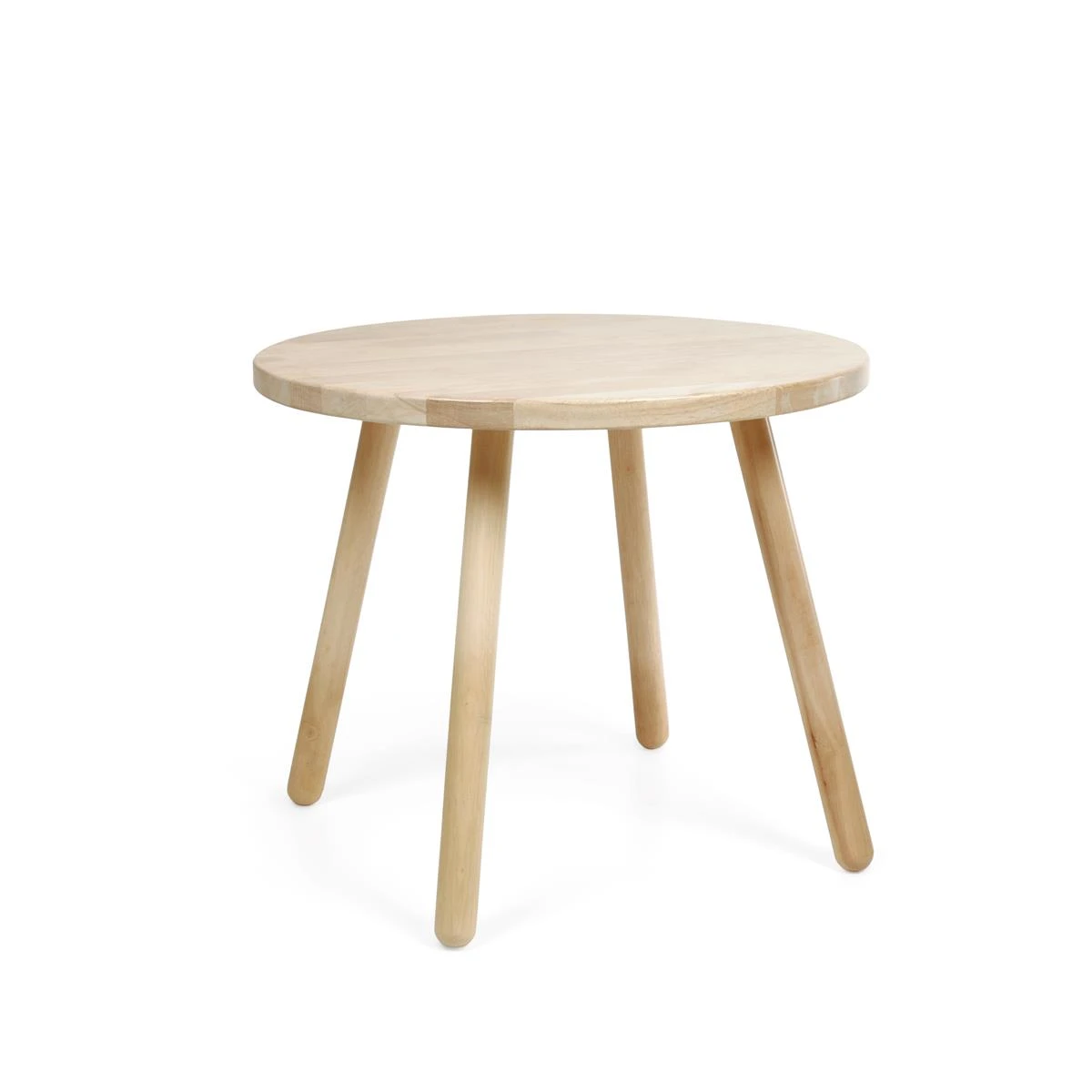 Kave Home - Ronde Kindertafel Dilcia In Massief Rubberhout Ø 55 Cm - Afbeelding 7