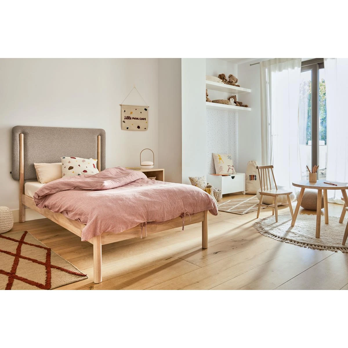 Kave Home - Ronde Kindertafel Dilcia In Massief Rubberhout Ø 55 Cm - Afbeelding 2