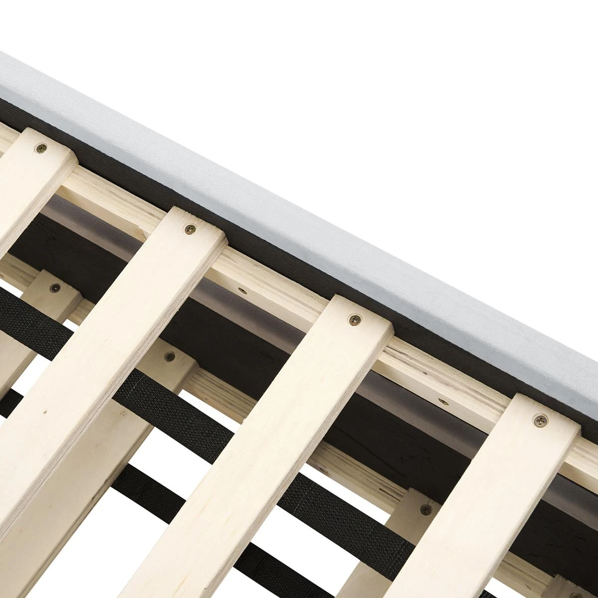 Beliani - CHAVONNE - Slaapbank - Lichtgrijs - 90 X 200 Cm - Fluweel - Afbeelding 6