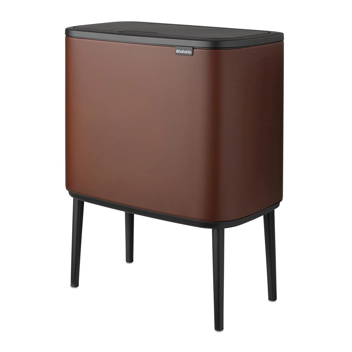 Brabantia Bo Touch Bin Afvalemmer 11 + 23 L - Mineral Cosy Brown - Afbeelding 5