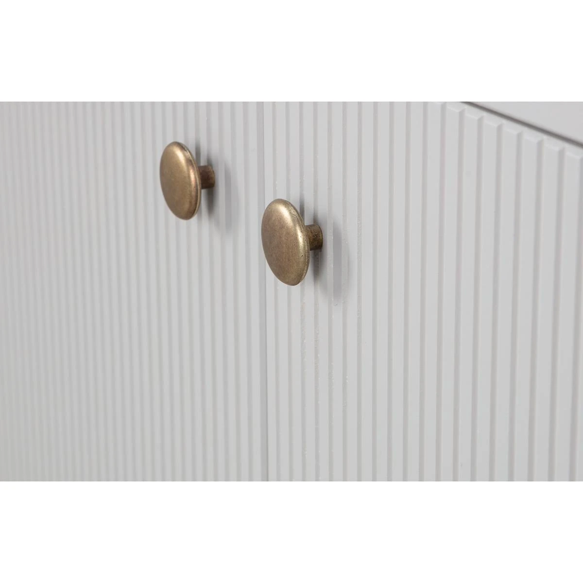 WOOOD Madu Garderobekast - Grenen - Wolkengrijs - 195x100x53 - Afbeelding 7