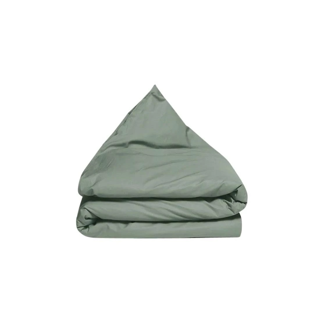 Yumeko Kinderdekbedovertrek Percal Jade Green 120x150 - Afbeelding 2