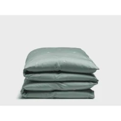 Yumeko Kinderdekbedovertrek Katoen Satijn Sea Green Moon 100x135