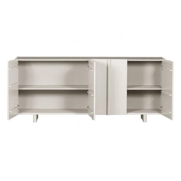 WOOOD Dressoir Basu - Grenen - Dust - 85x200x46 - Afbeelding 4