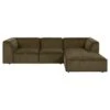 By FonQ Brick Chaise Longue Bank Rechts - Donkergroen