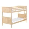 Beliani - ALBON - Stapelbed - Lichte Houtkleur - Dennenhout