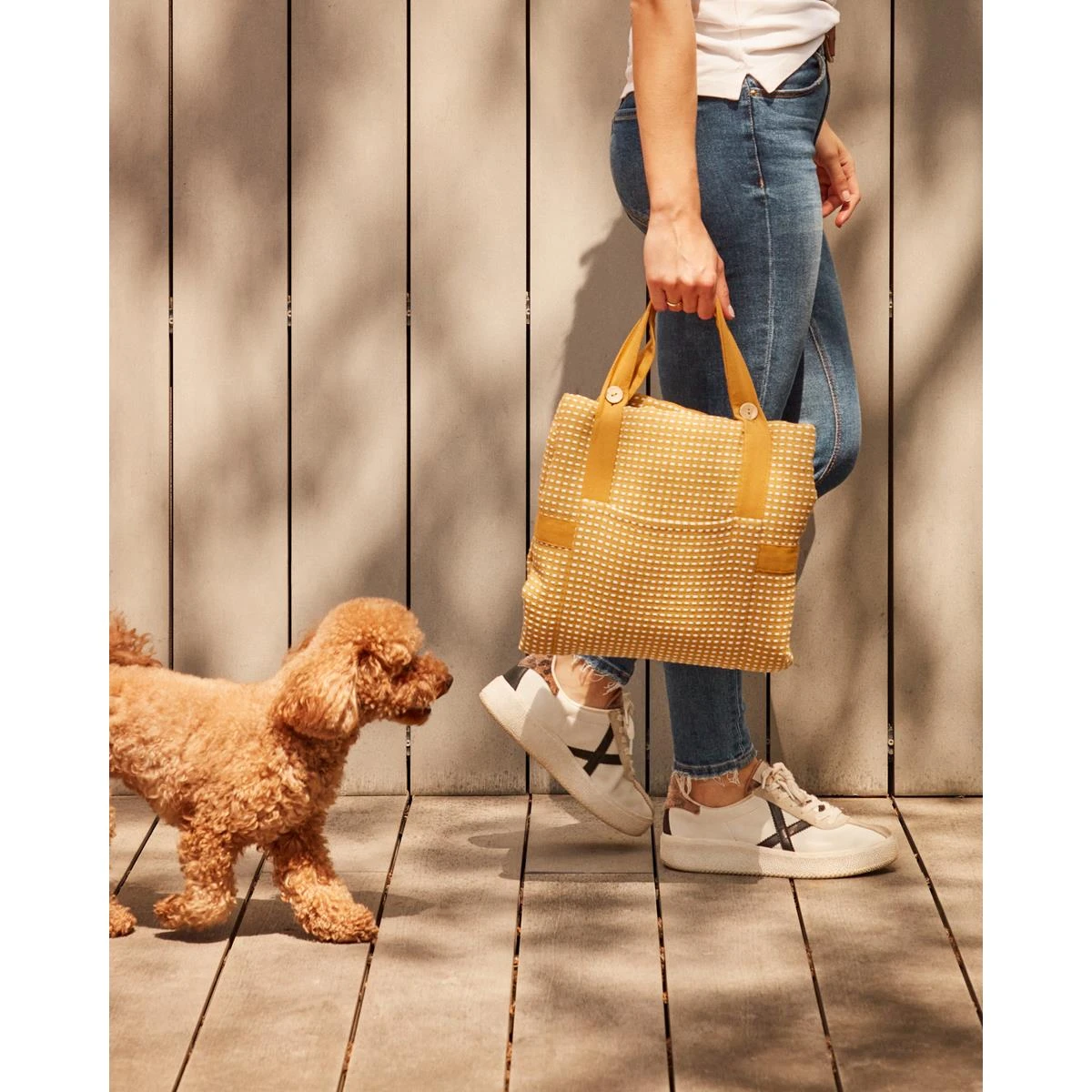 Kave Home - Draagbare Trufa-deken Voor Huisdieren 100% Katoen - Afbeelding 2