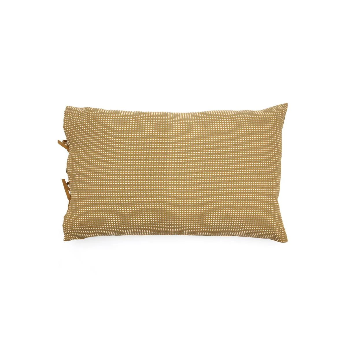 Kave Home - Trufa-kussen 100% Katoen Gecombineerd Met Mosterdgeel En - Afbeelding 3