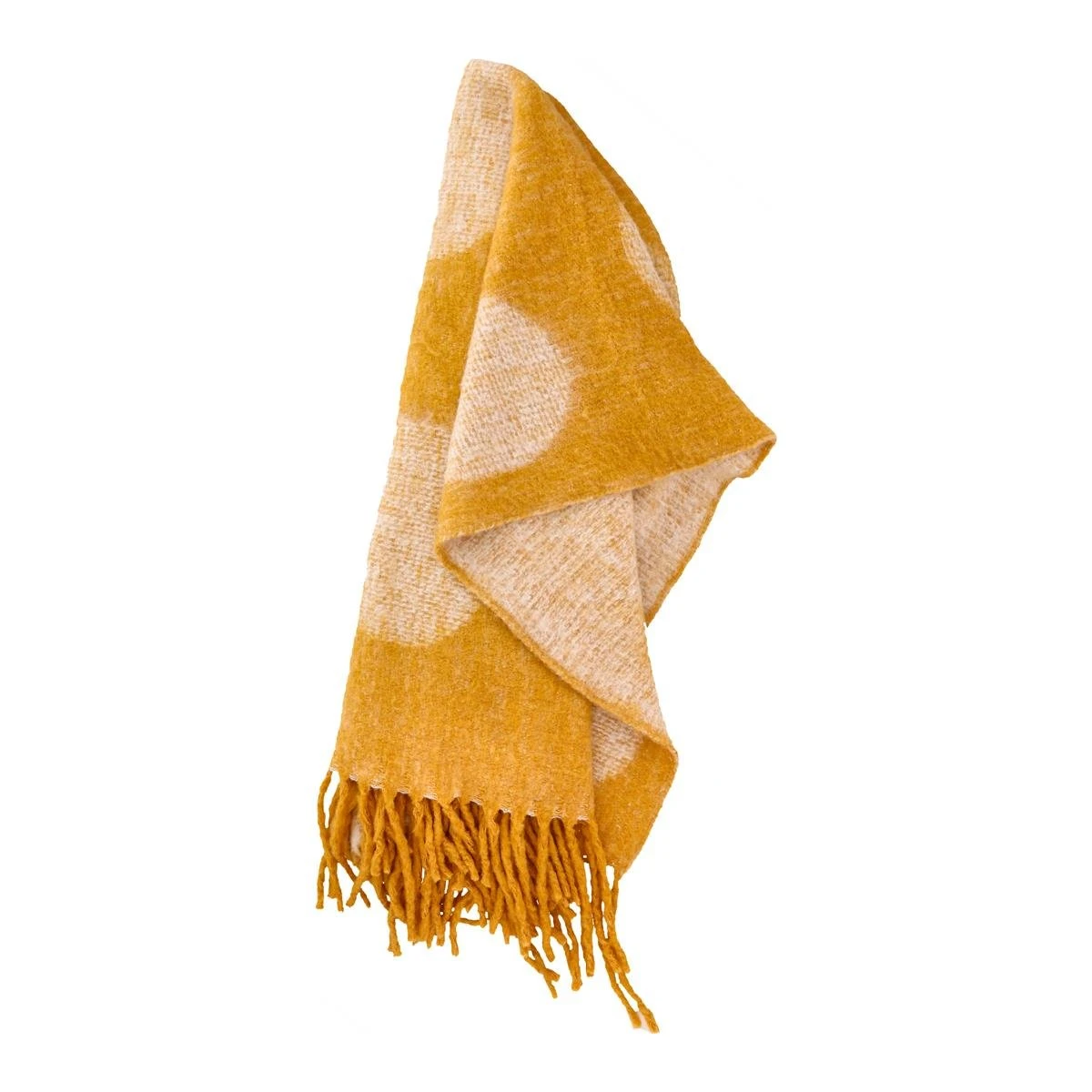 Villa Collection Styles Plaid 130 X 200 Cm - Oranje - Afbeelding 3