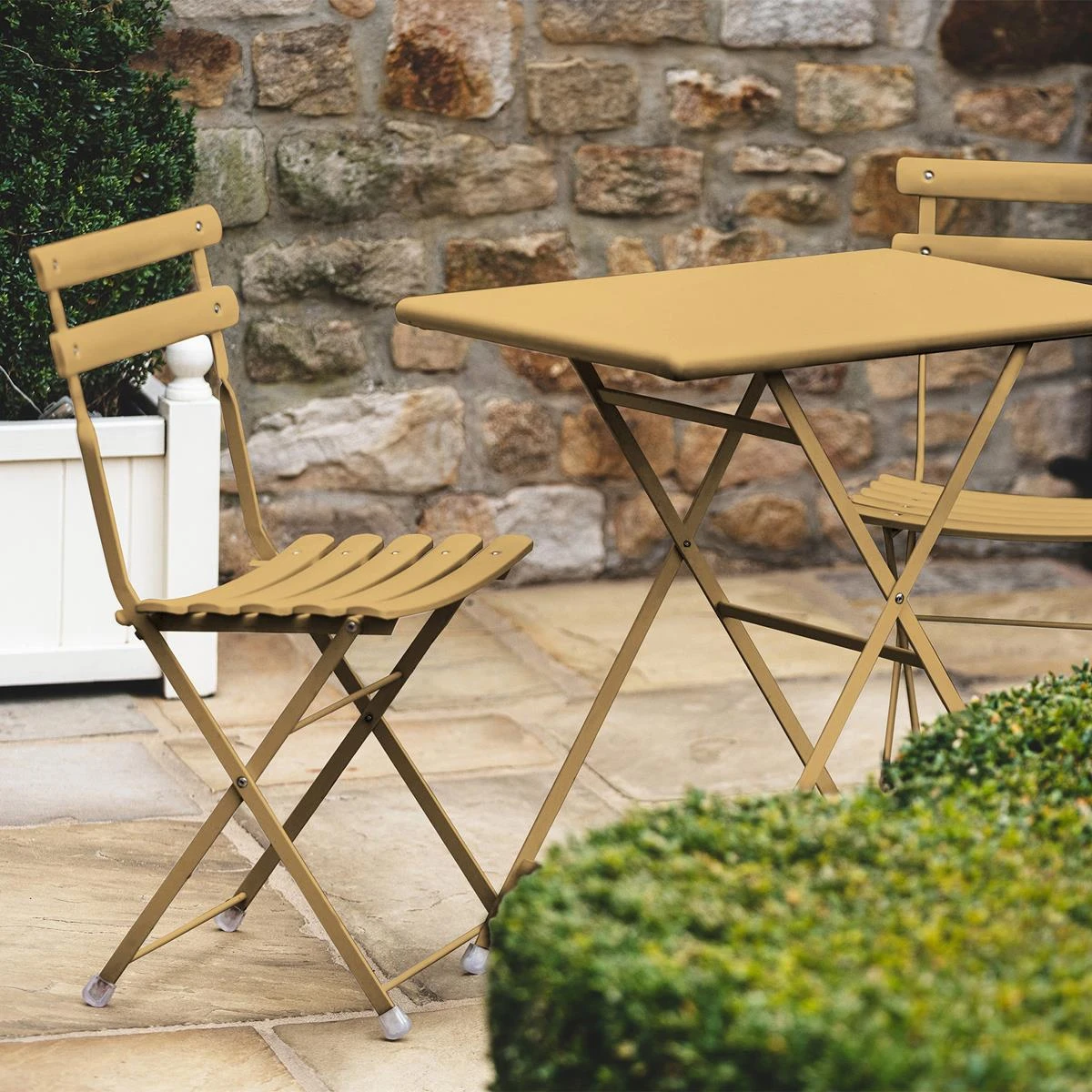 Graham & Brown | Zijdeglanslak Voor Buiten - Geel - Turmeric - 1L - Afbeelding 4