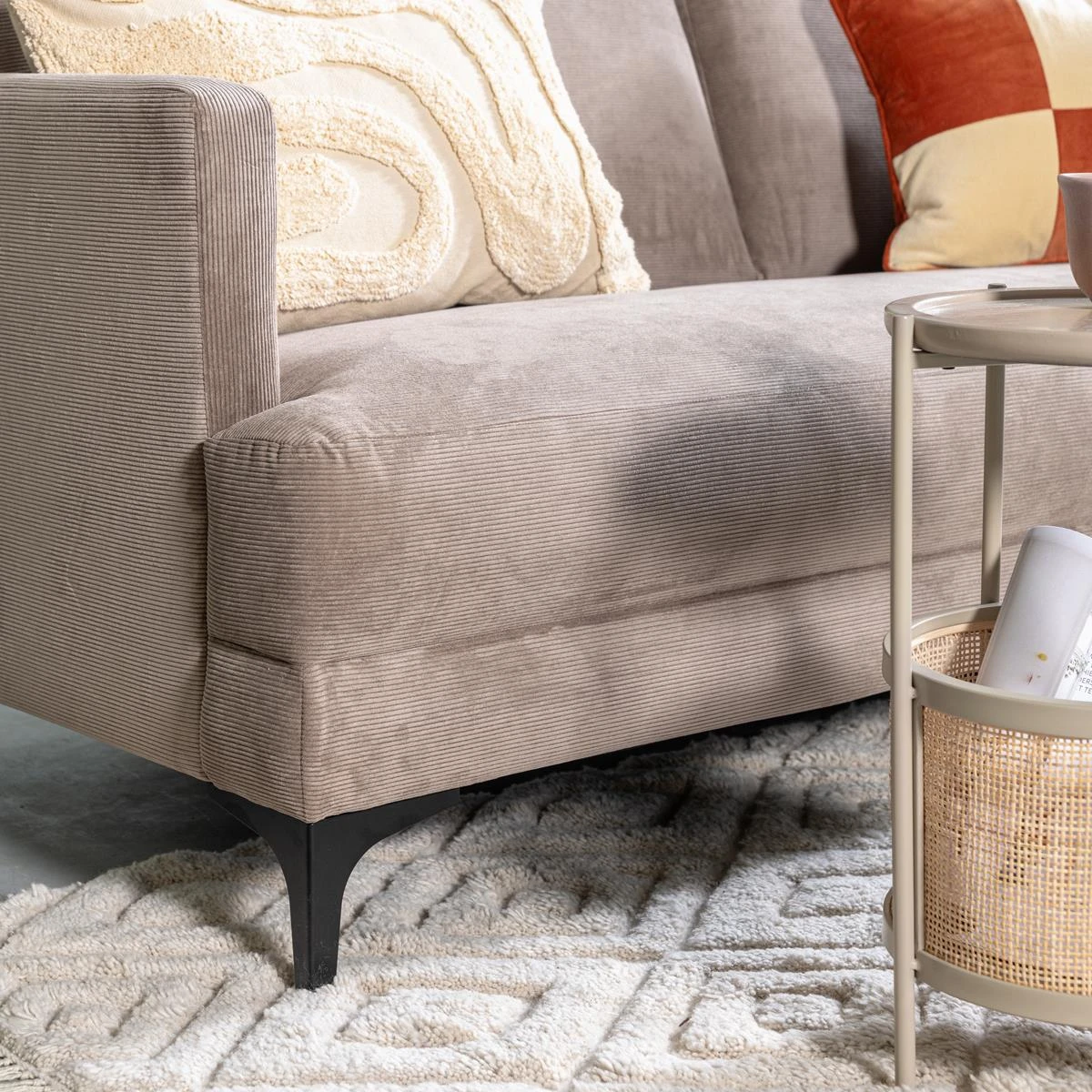 MOOS Kaj 3-zitsbank - Bruin - Afbeelding 9