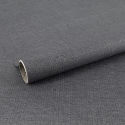 Art For The Home | Zelfklevende Textiel Raamfolie - Anthraciet -