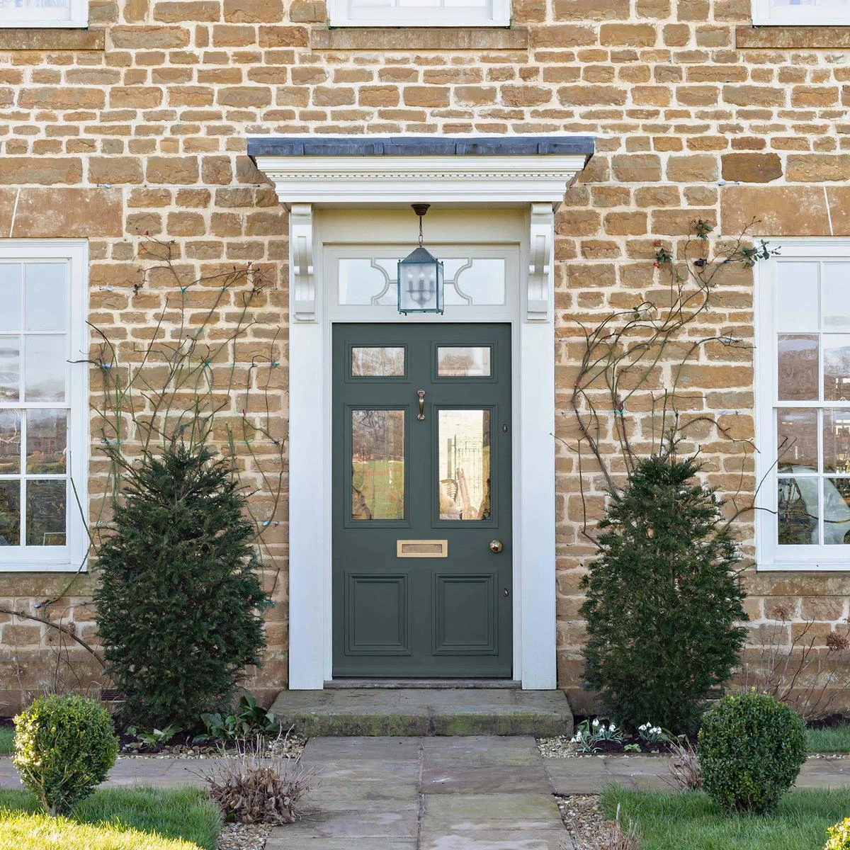 Graham & Brown | Zijdeglanslak Voor Buiten - Blauwgroen - Teal - 1L - Afbeelding 2