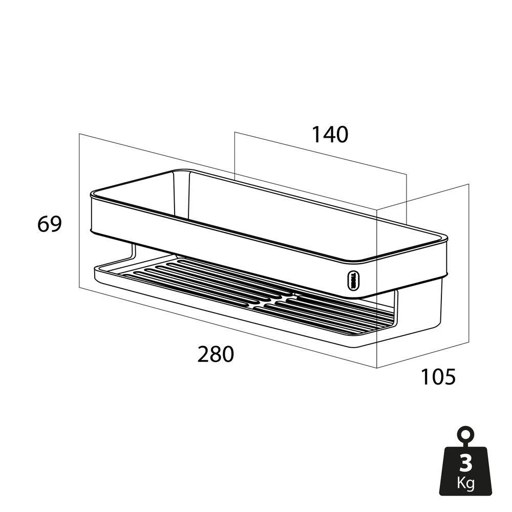 Tiger Cooper Douchemand - B 28 Cm - Zwart/Goud - Afbeelding 6
