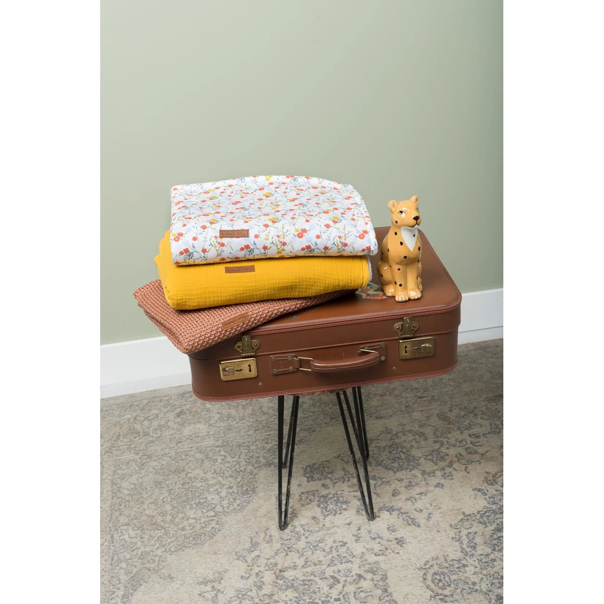 Baby's Only Wiegdeken Breeze - Warm Linen - 70x95 Cm - Afbeelding 2