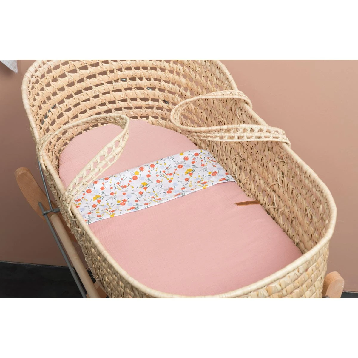 Baby's Only Wiegdeken Breeze - Stone Red - 70x95 Cm - Afbeelding 3