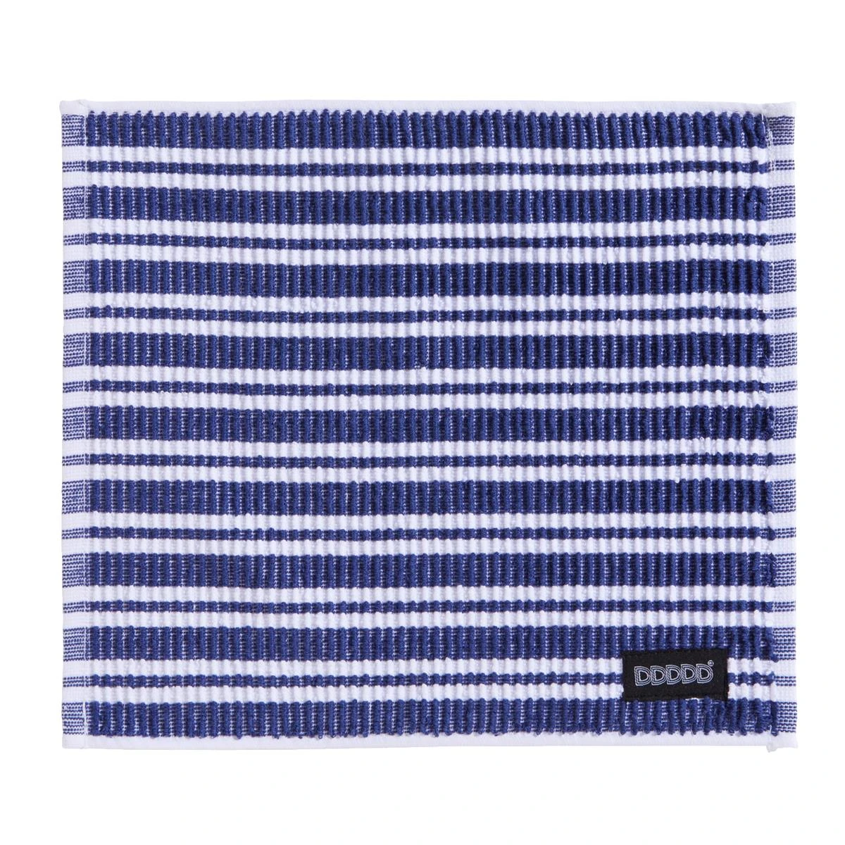 DDDDD Vaatdoek Basic Clean - 30x30cm - Blauw Gestreept - 4 Stuks
