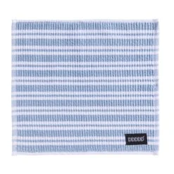 DDDDD Vaatdoek Basic Clean - 30x30cm - Pastelblauw Gestreept - 4 Stuks