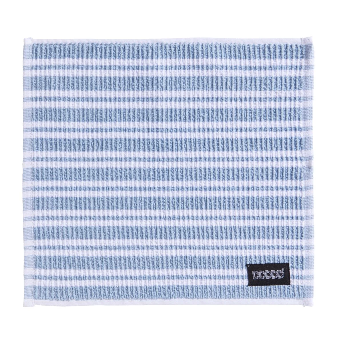 DDDDD Vaatdoek Basic Clean - 30x30cm - Pastelblauw Gestreept - 4 Stuks