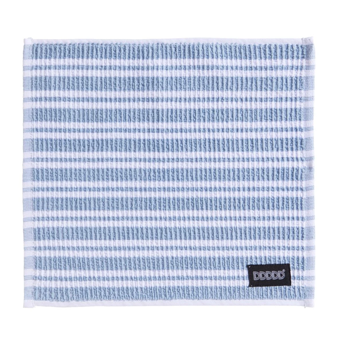 DDDDD Vaatdoek Basic Clean - 30x30cm - Pastelblauw Gestreept - 4 Stuks - Afbeelding 2