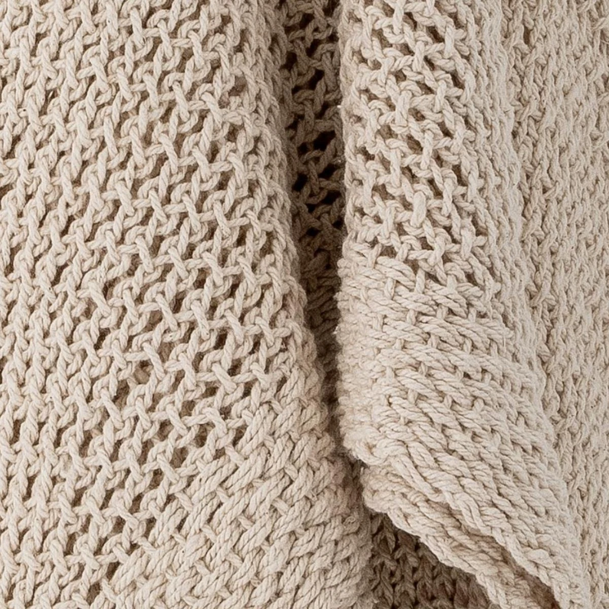 Bloomingville Lucille Plaid - 150 X 125 Cm - Naturel - Afbeelding 3