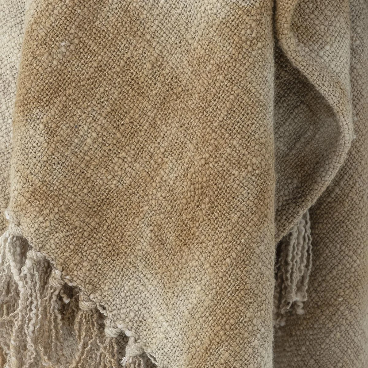 Bloomingville Thelma Plaid - 150 X 125 Cm - Geel - Afbeelding 4