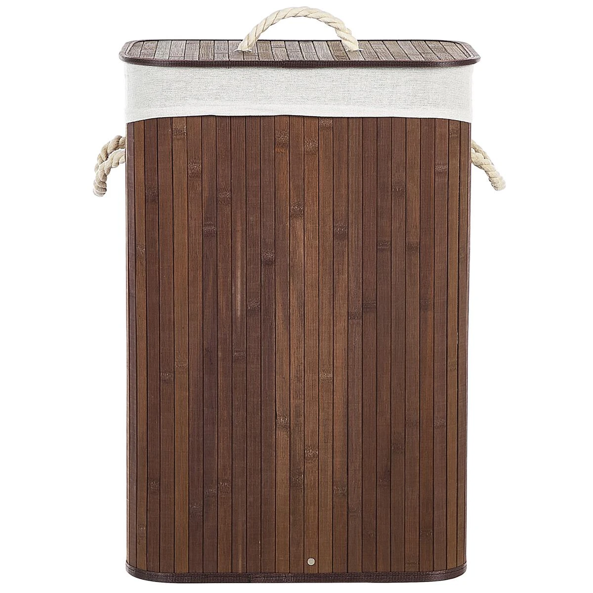 Beliani - KOMARI - Mand - Donkere Houtkleur - Bamboehout - Afbeelding 3