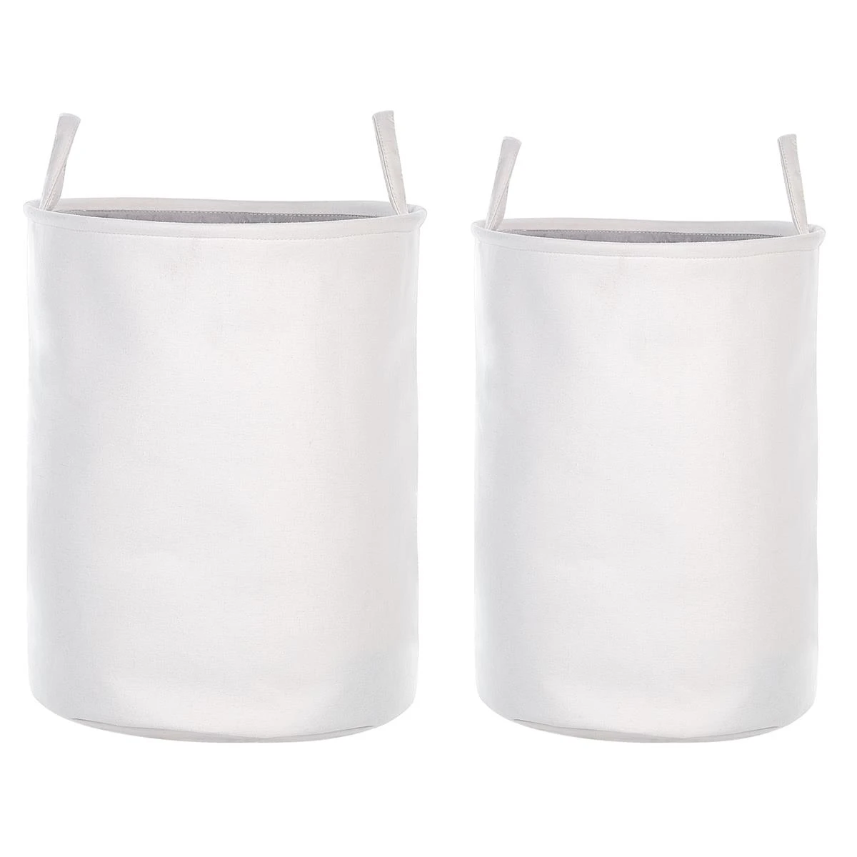 Beliani - ARCHA - Manden Set Van 2 - Wit - Polyester