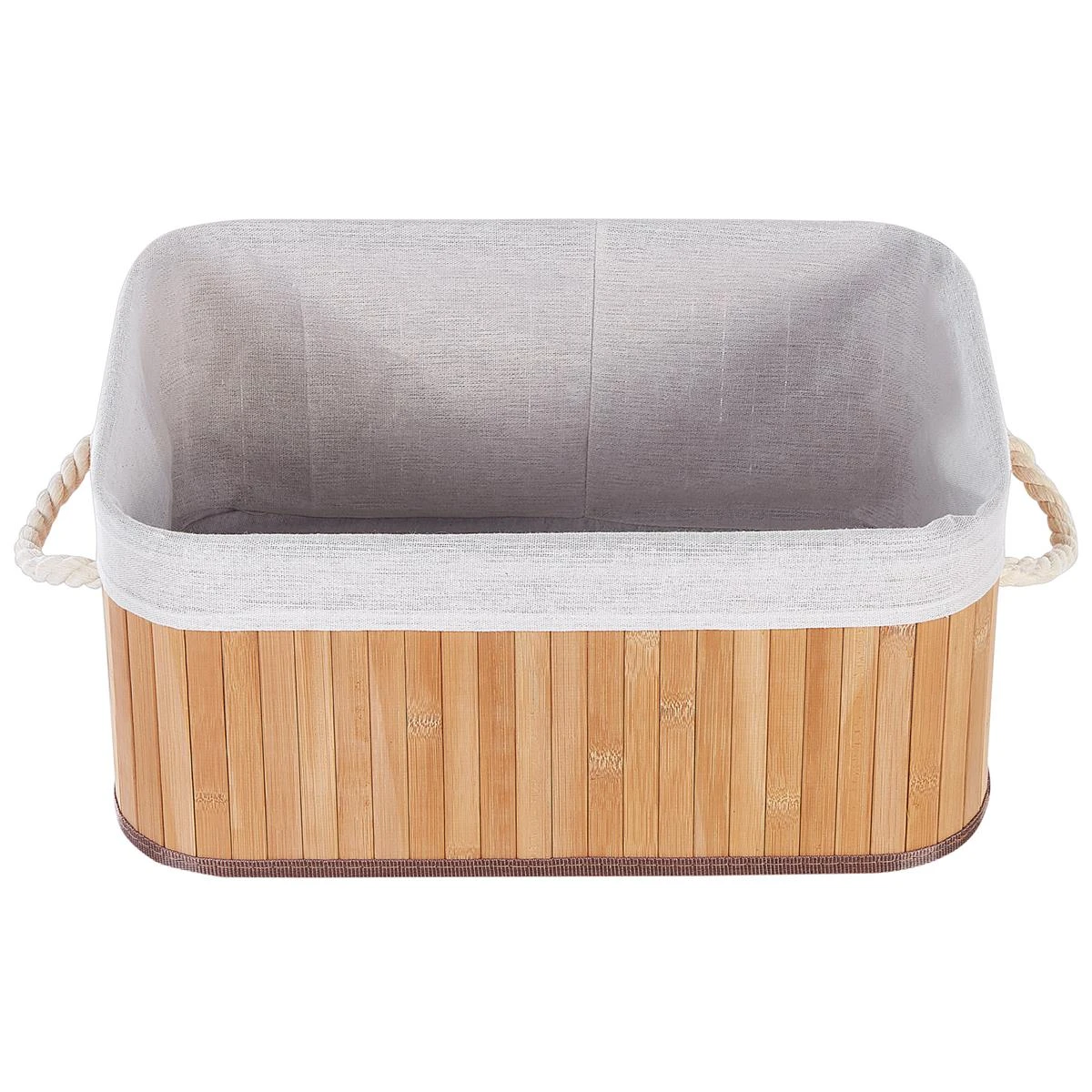 Beliani - TALPE - Manden Set Van 5 - Lichte Houtkleur - Bamboehout - Afbeelding 8