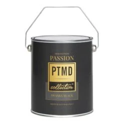 PTMD Premium Muurverf - 2,5 Liter - Strak Zwart