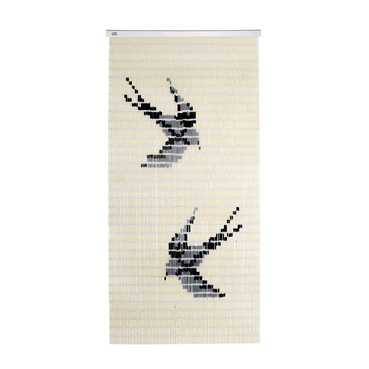 Livn Deurgordijn Tube Zwaluwen 100x230cm