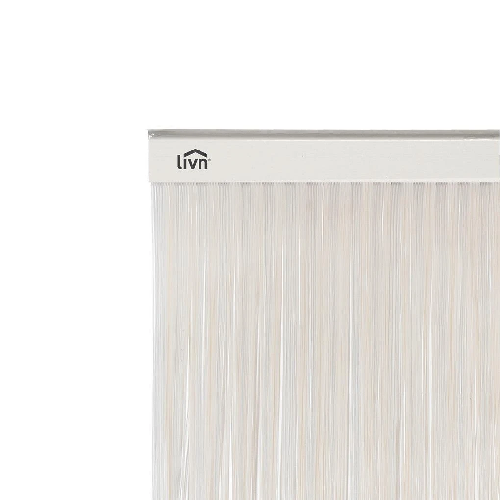 Livn Deurgordijn Lines Wit 100x230cm - Afbeelding 2