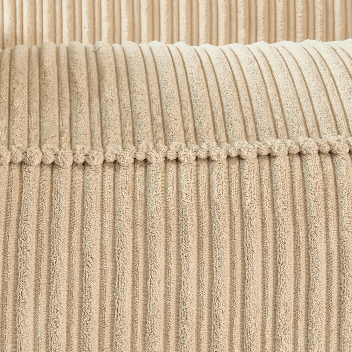 By FonQ Chunky 4-zitsbank - Mink - Rib - Afbeelding 7