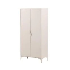 Nest Living Raf Metalen Kledingkast Beige - 183 X 85 Cm