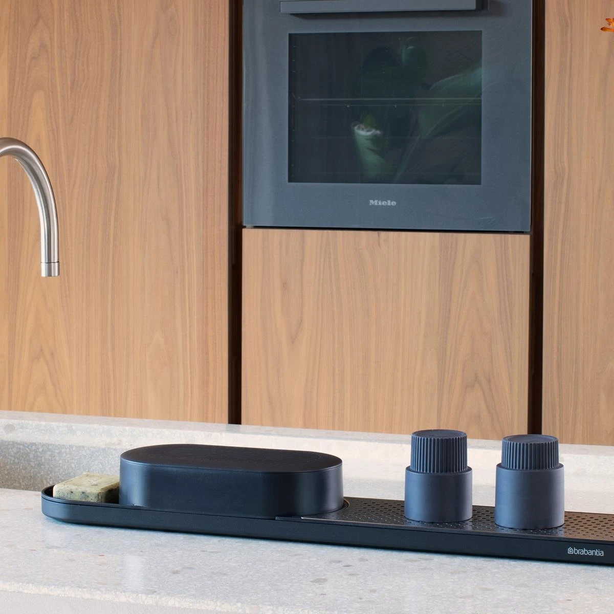 Brabantia SinkStyle Organiser 2-delig - Infinite Grey - Afbeelding 2