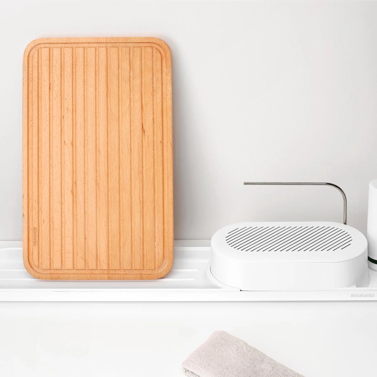 Brabantia SinkStyle Organiser 4-delig - Fresh White - Afbeelding 3